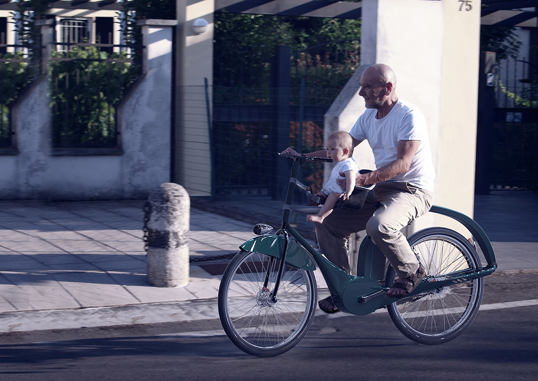 product design，industrial design，Bicycle，Electric，Retro，