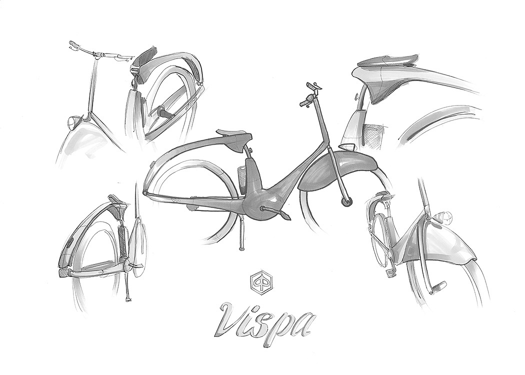 product design，industrial design，Bicycle，Electric，Retro，