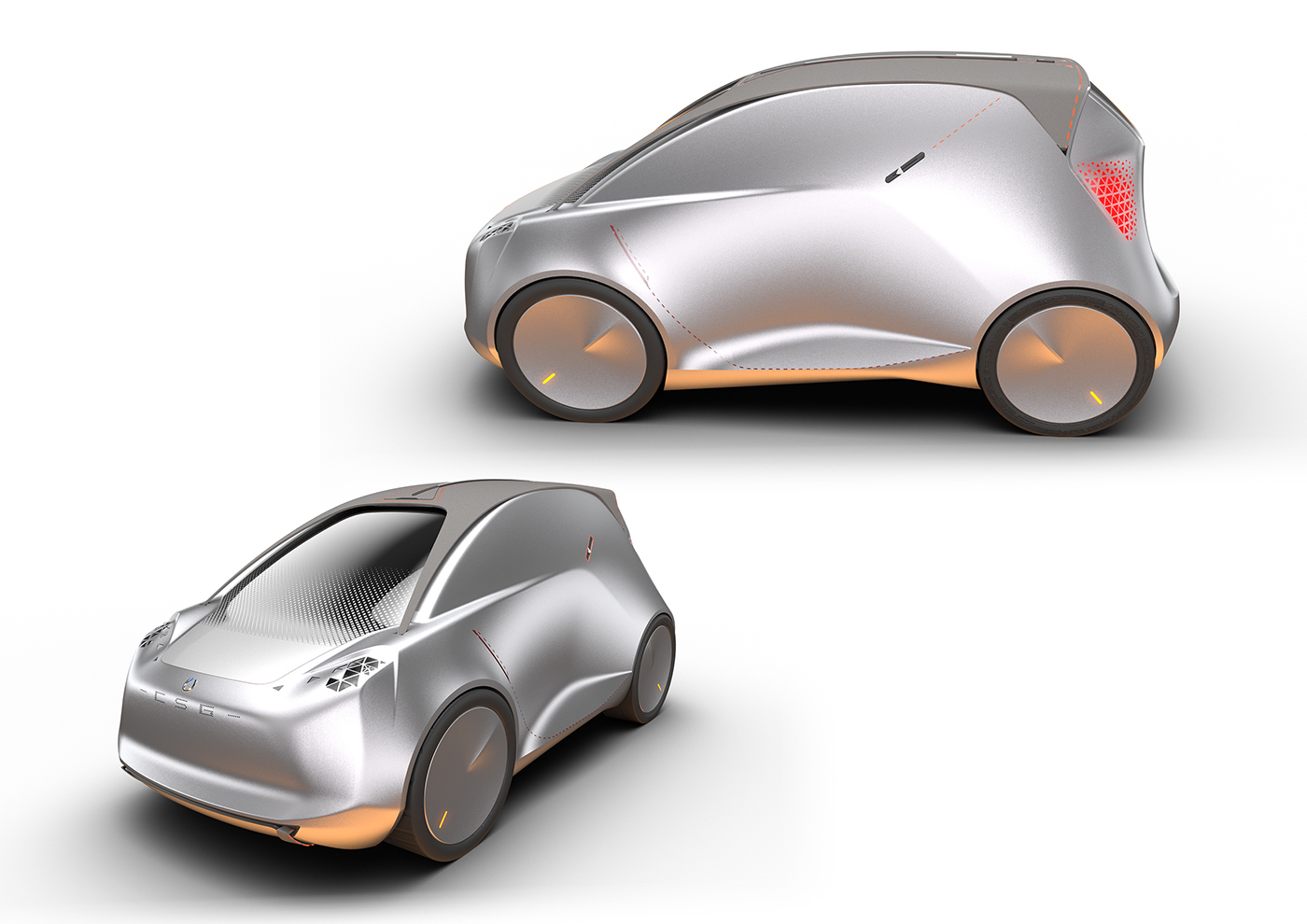 two thousand and thirty，city，vehicle，Design，originality，future，