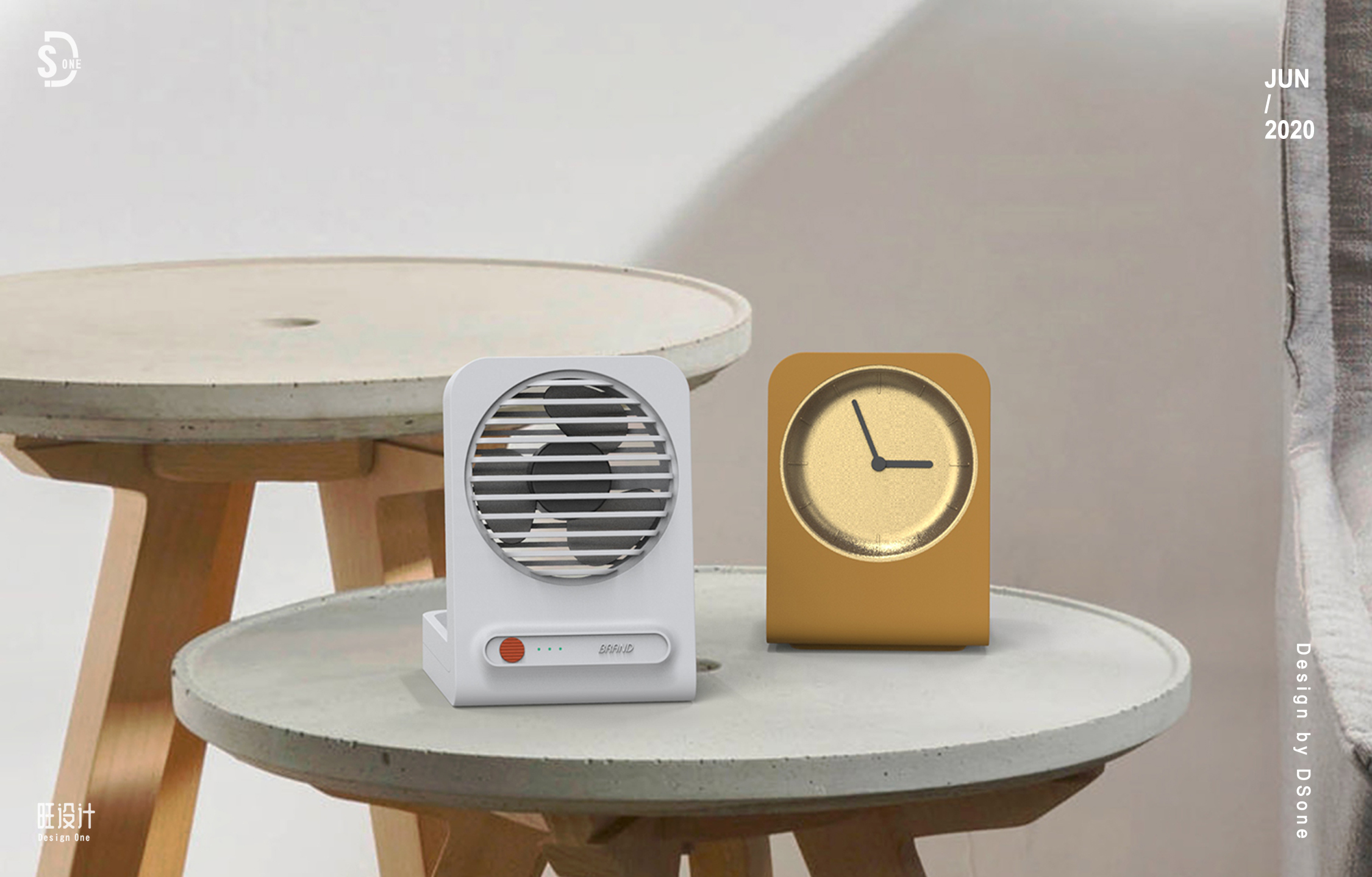 desktop，Fan，alarm clock，Free switching，multi-function，