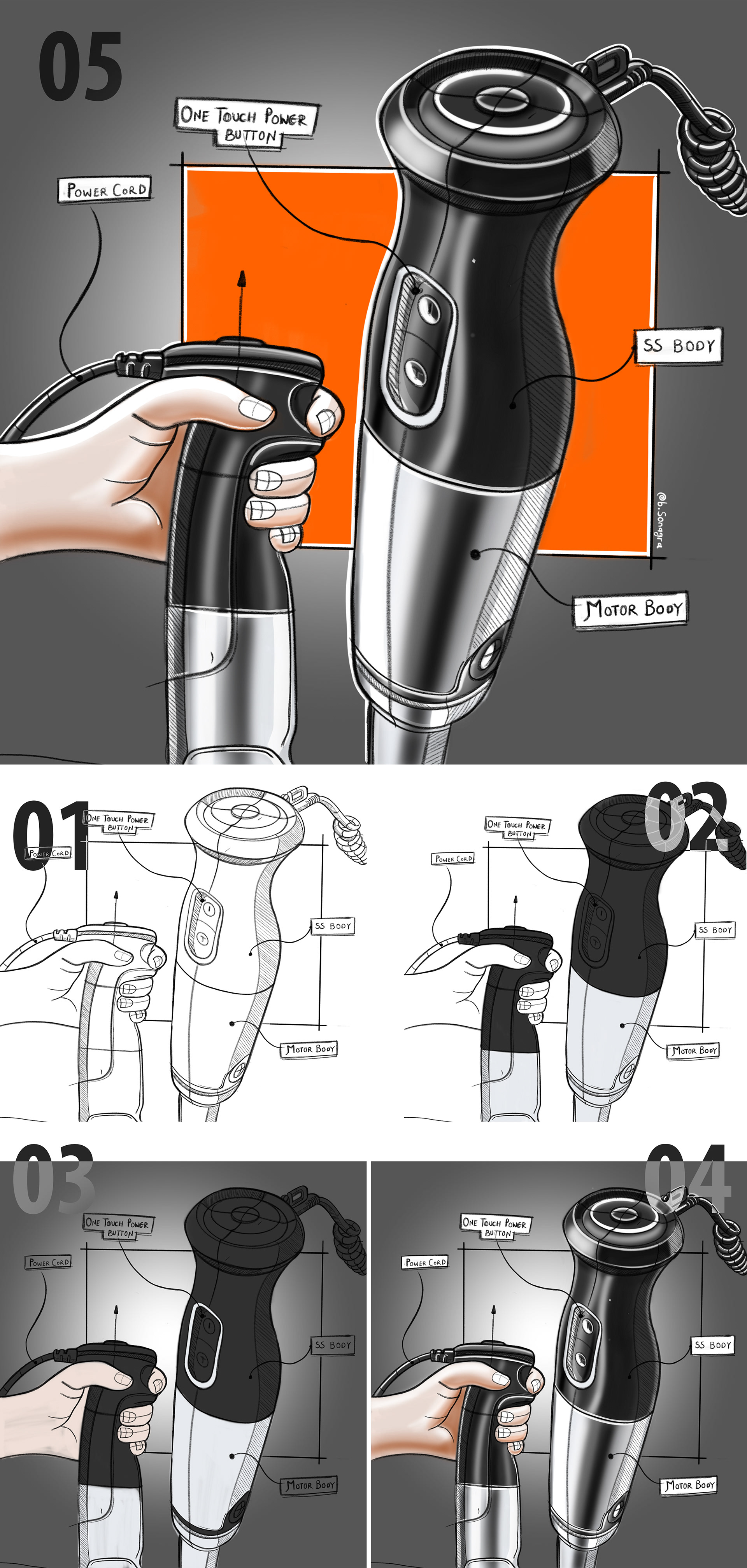 Hand drawn，course，