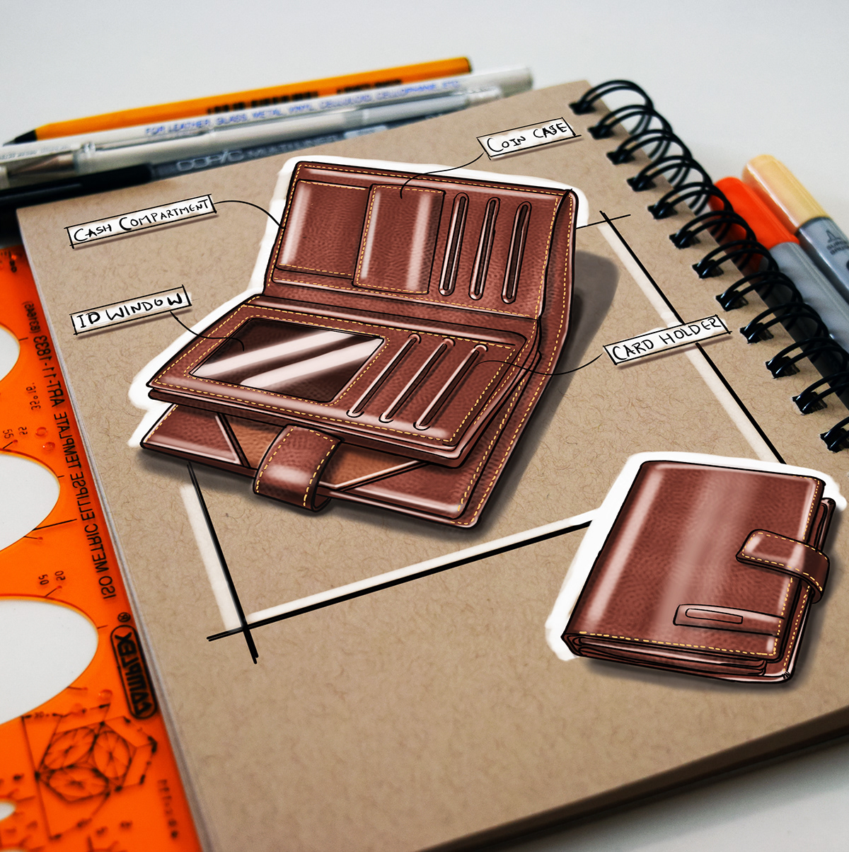 Hand drawn，course，