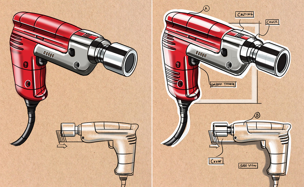 Hand drawn，course，