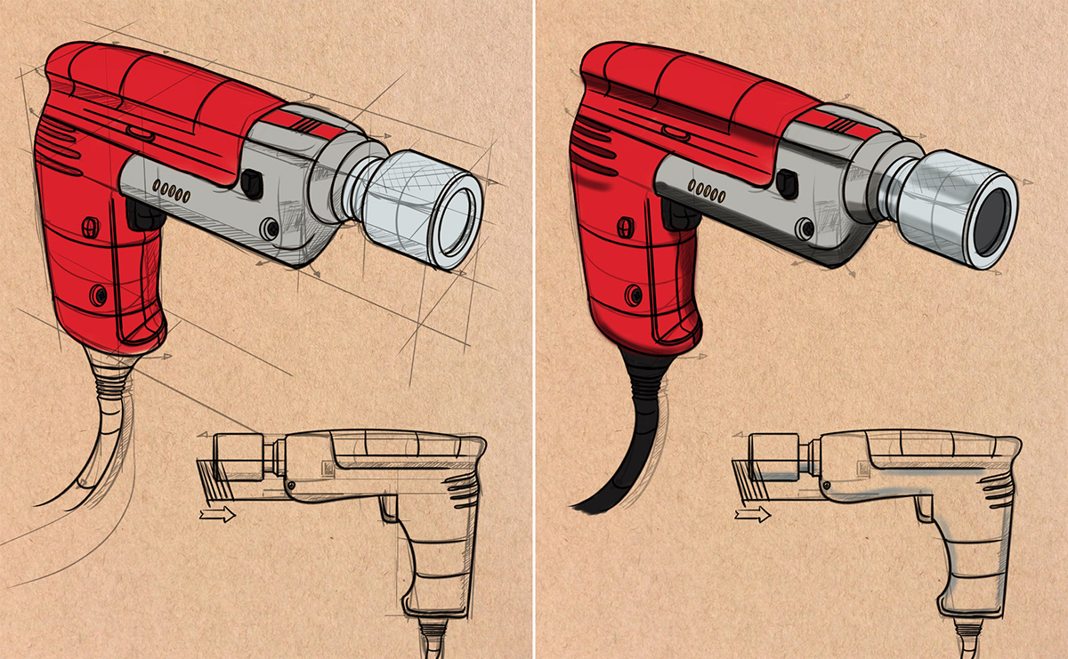 Hand drawn，course，