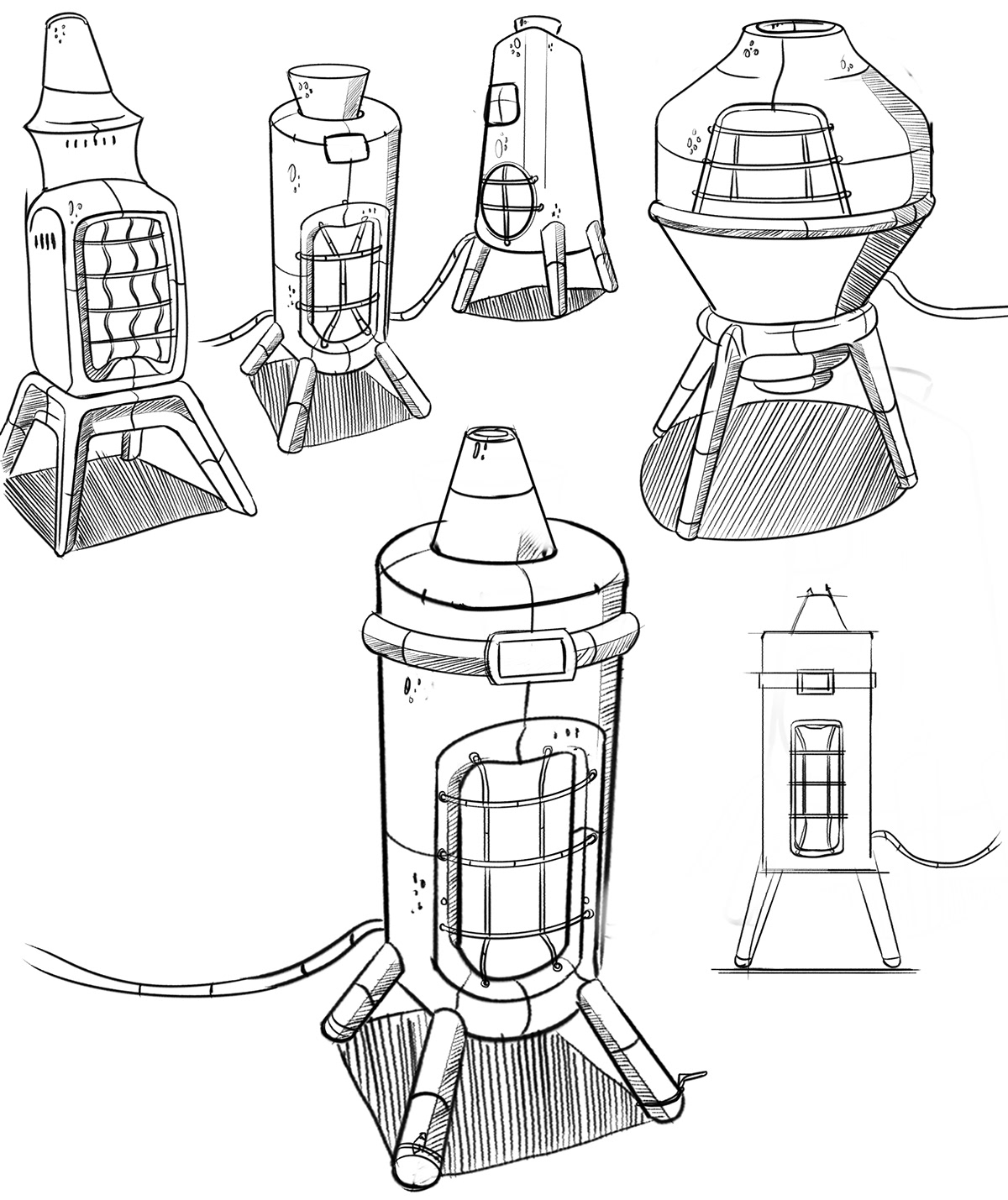 Hand drawn，course，