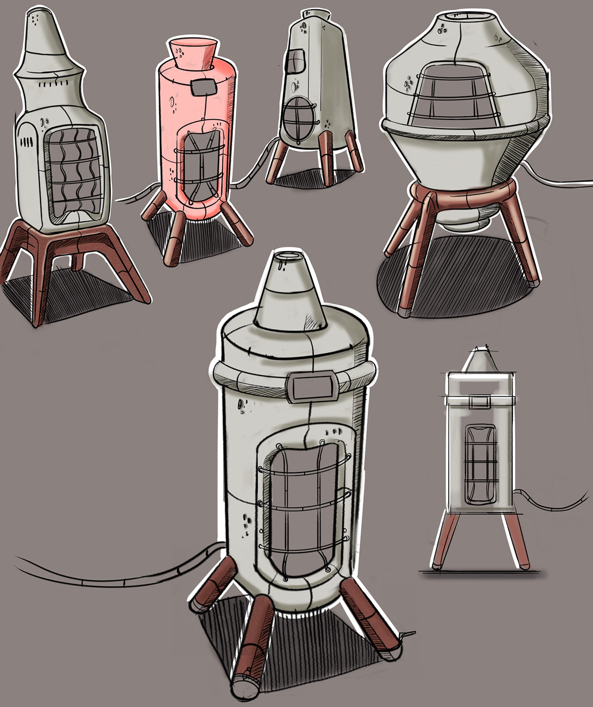 Hand drawn，course，