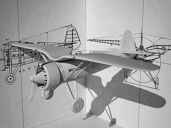 飞机，模型，设计，创意，飞行，