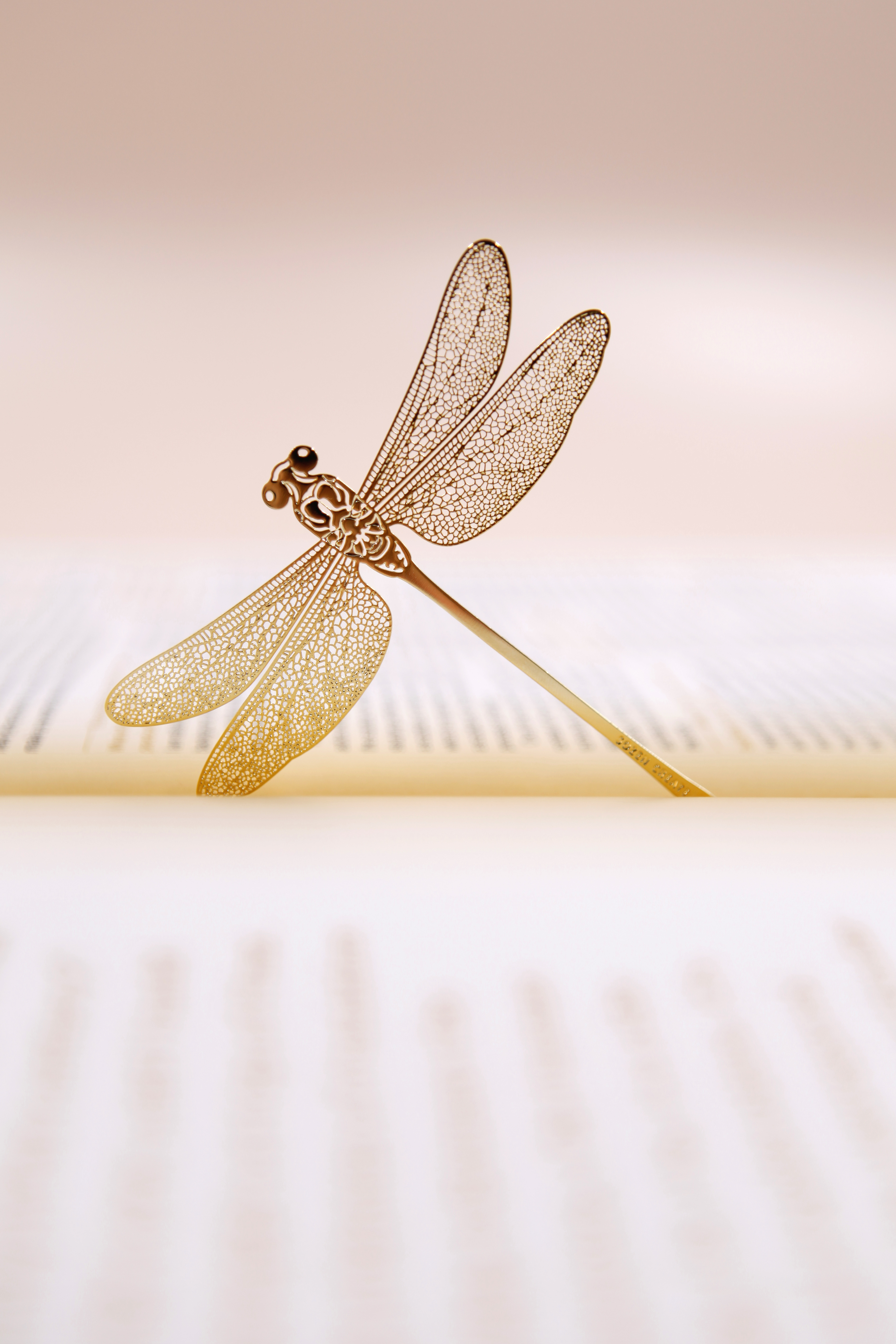 bookmark，delicate，dragonfly，Design，packing，