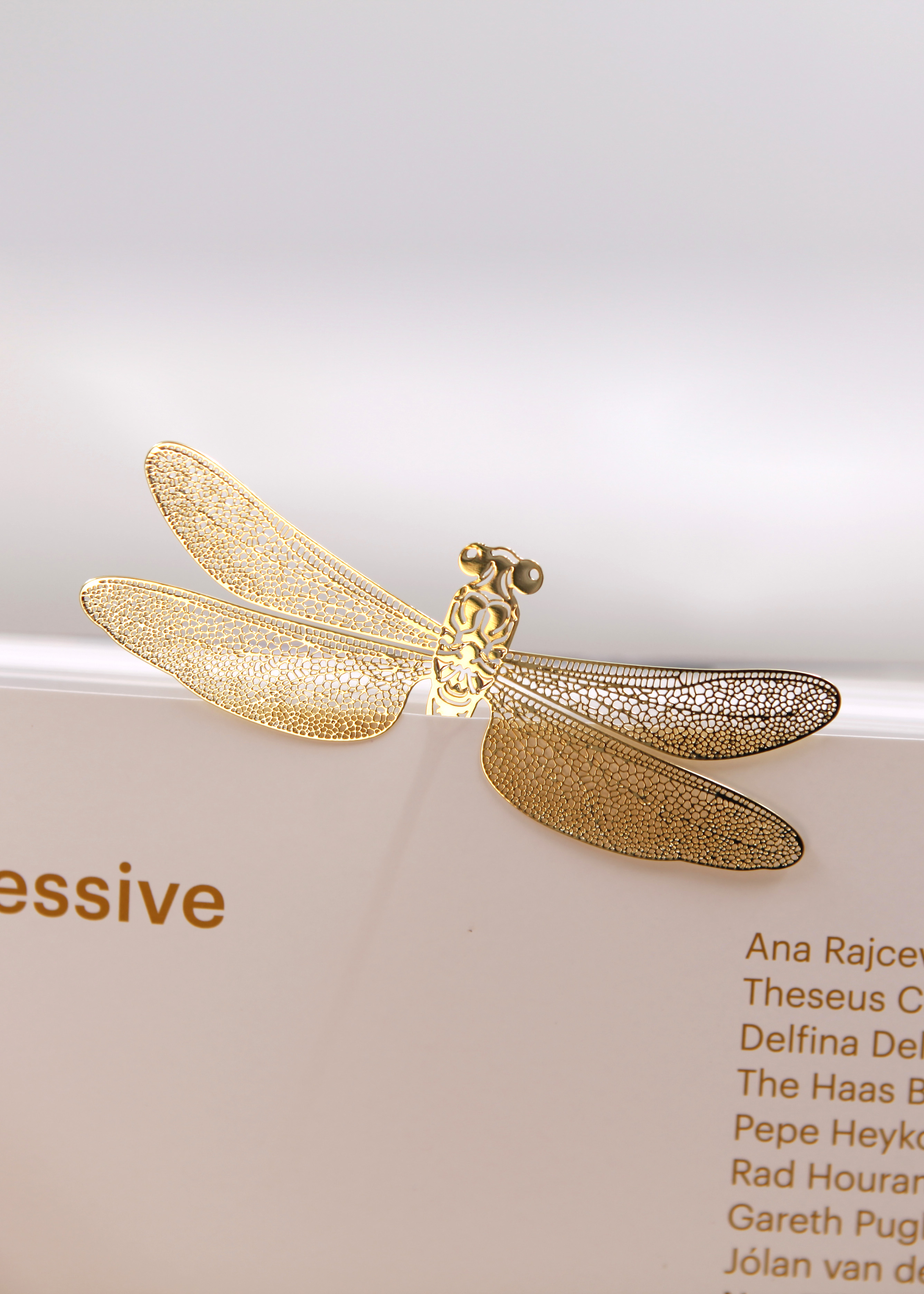 bookmark，delicate，dragonfly，Design，packing，