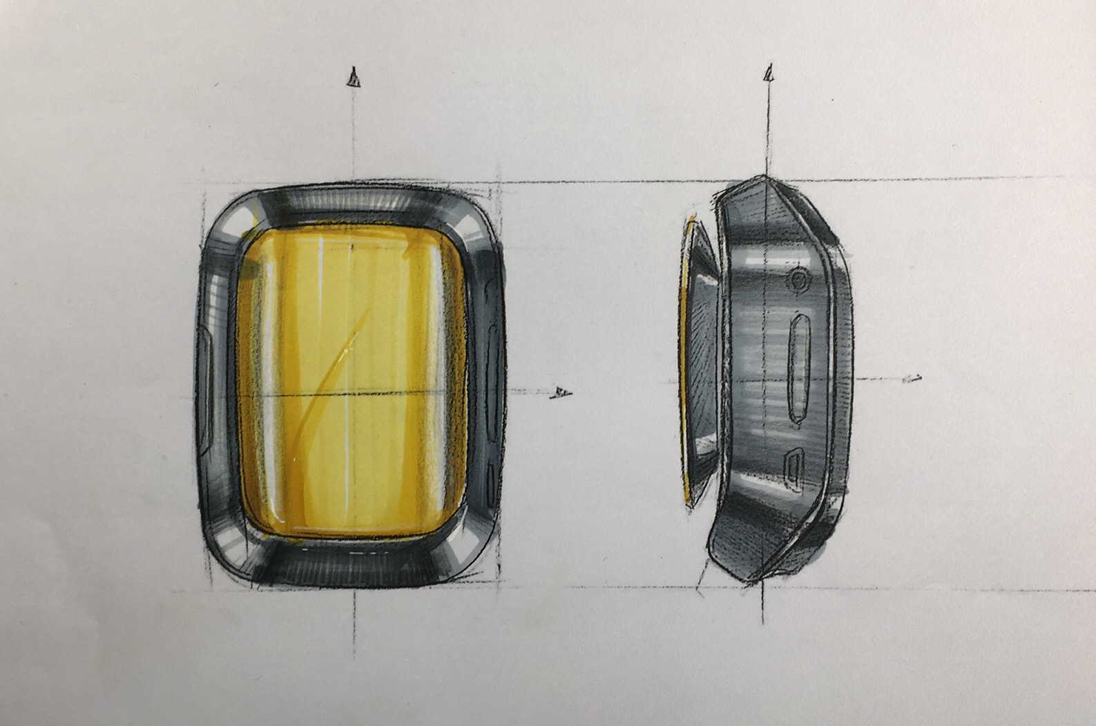 industrial design，Design hand drawn，Hand drawn industrial design，Marker hand drawn，Industrial design line draft，