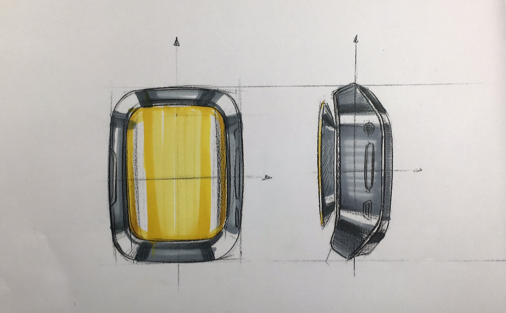 industrial design，Design hand drawn，Hand drawn industrial design，Marker hand drawn，Industrial design line draft，