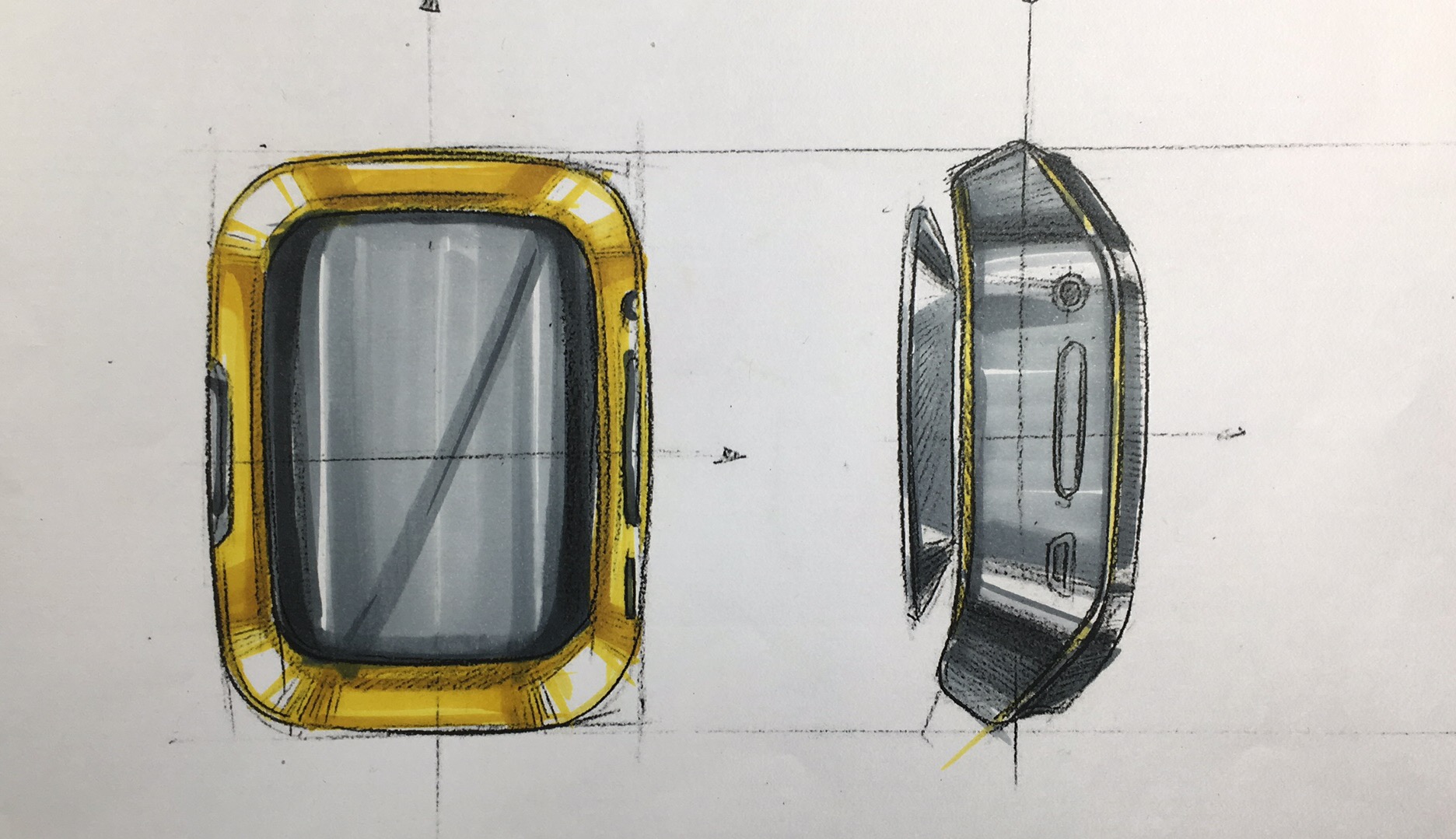 industrial design，Design hand drawn，Hand drawn industrial design，Marker hand drawn，Industrial design line draft，