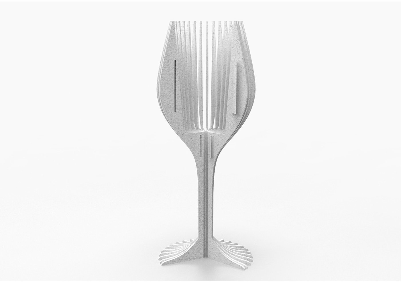 paper cup，Wine Glass，EASY，