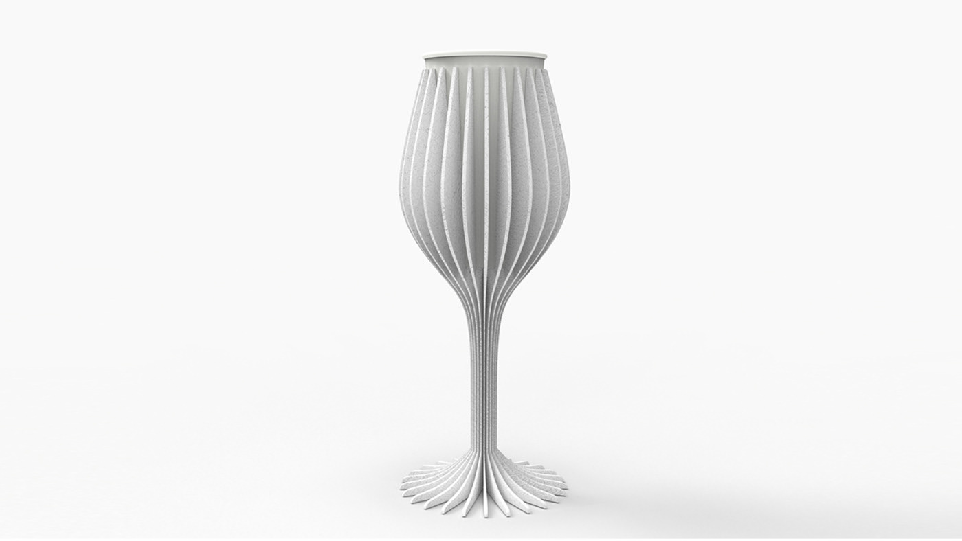 paper cup，Wine Glass，EASY，