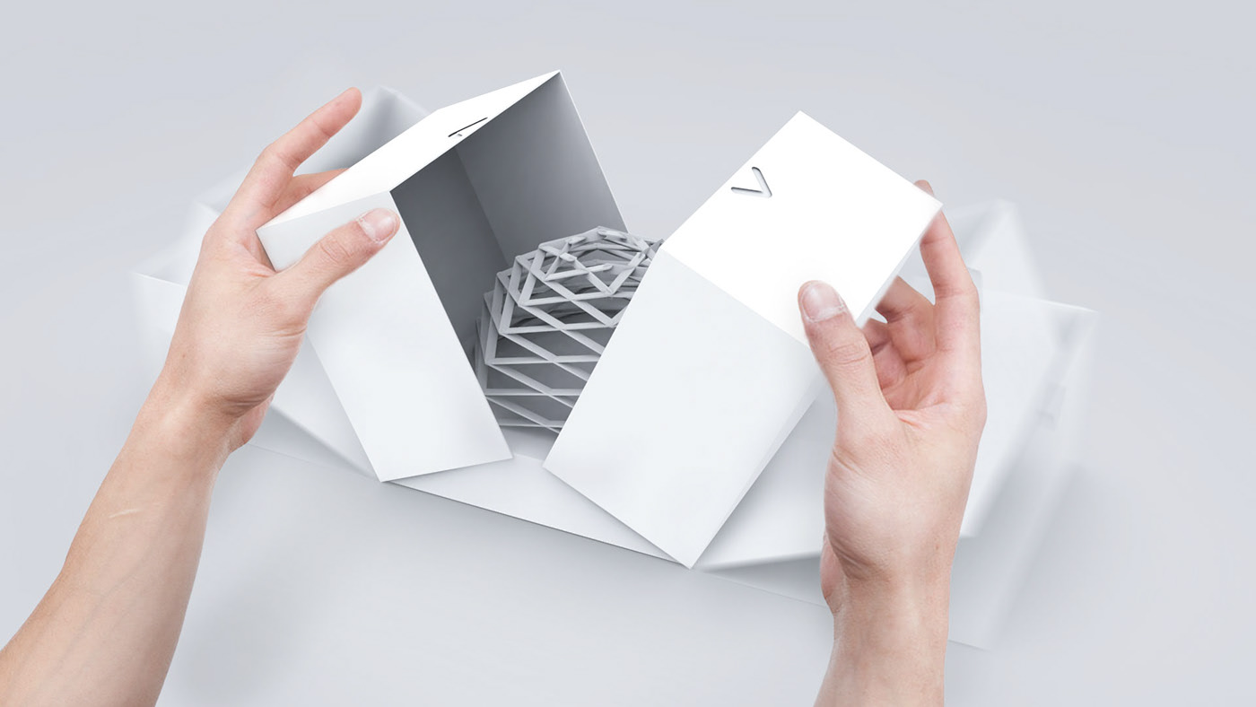 Structural packaging，box，geometry，motion，function，Brand experience，