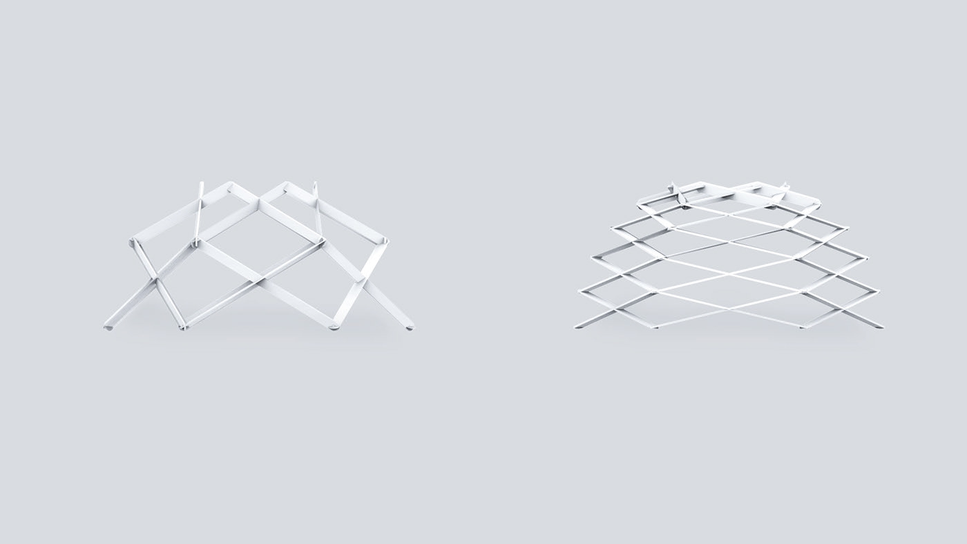 Structural packaging，box，geometry，motion，function，Brand experience，