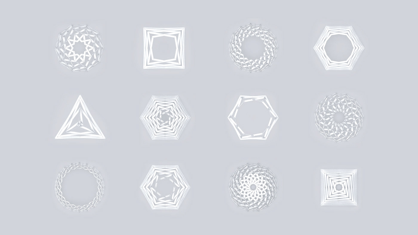 Structural packaging，box，geometry，motion，function，Brand experience，