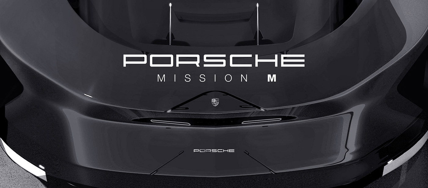 Sports car，Porsche，concept，Electric，