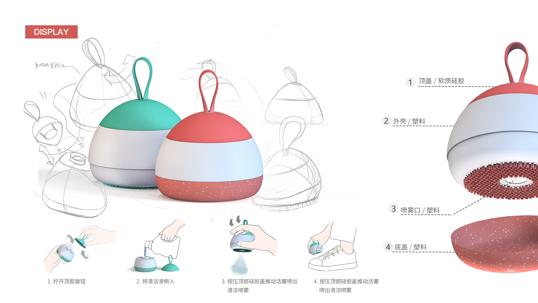 industrial design，sample reels，Interaction design，