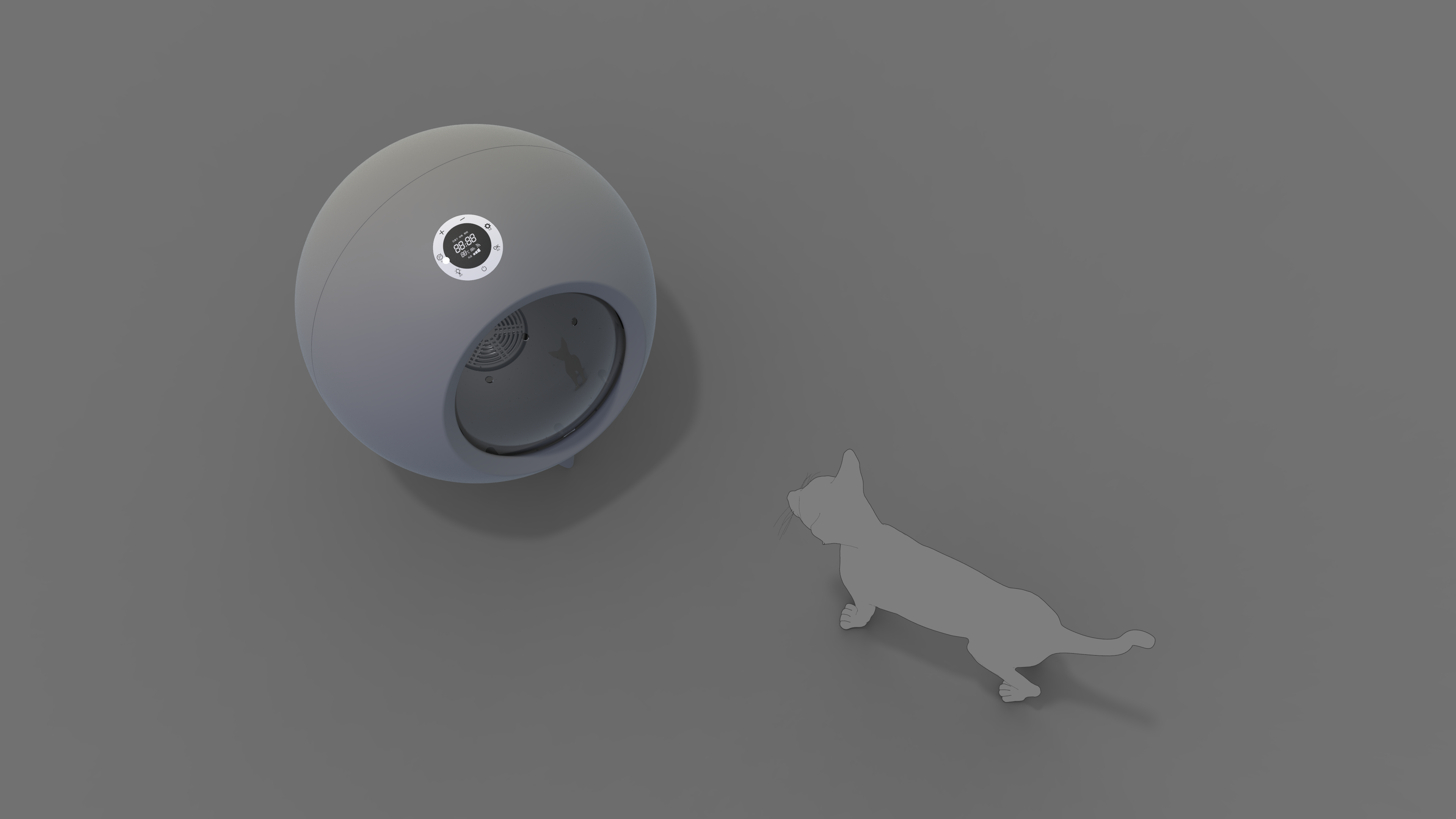 Cat star man，dog，Pets，Space capsule，spherical，