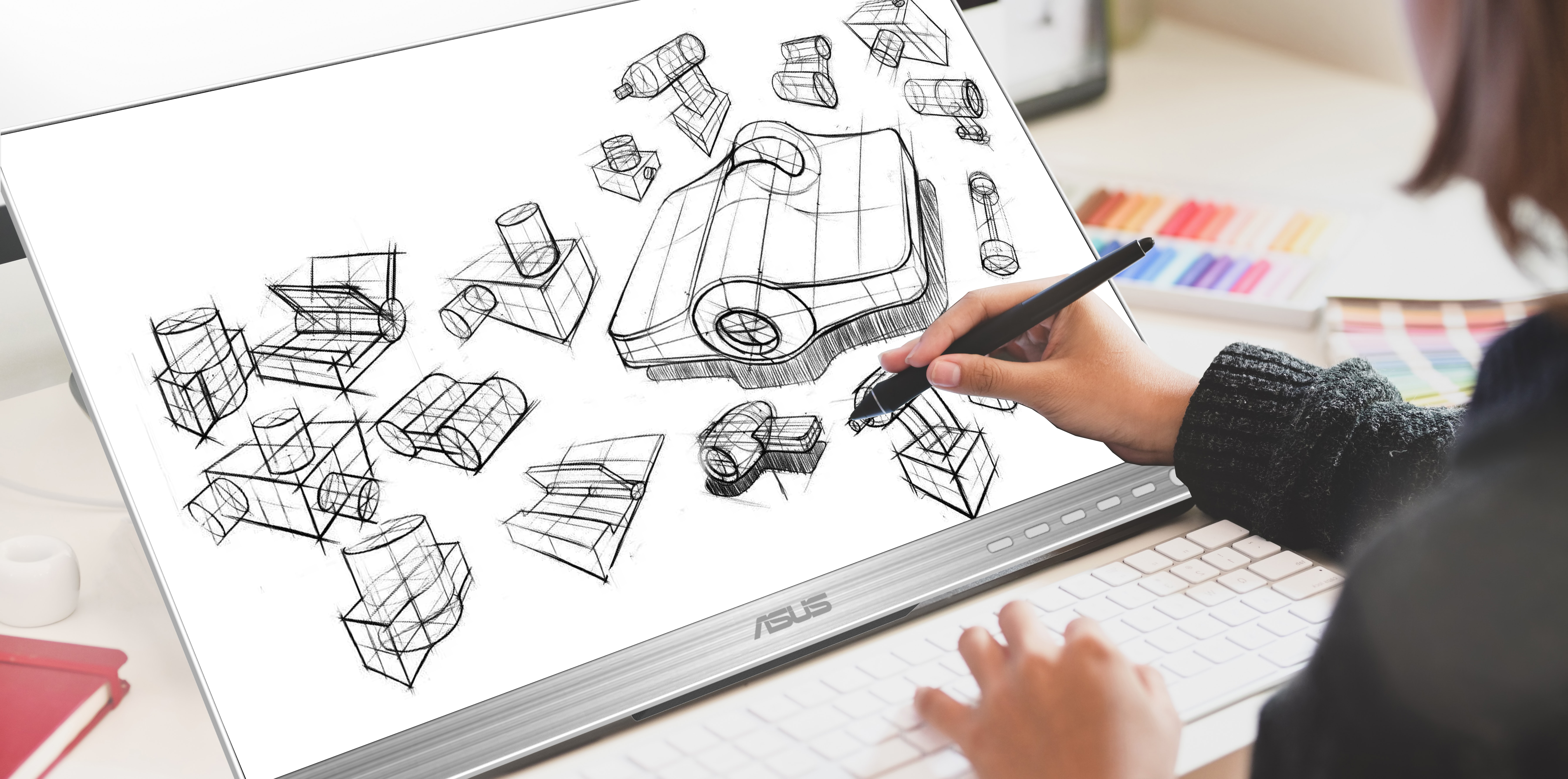 Flip，Bracket，monitor，Flat，