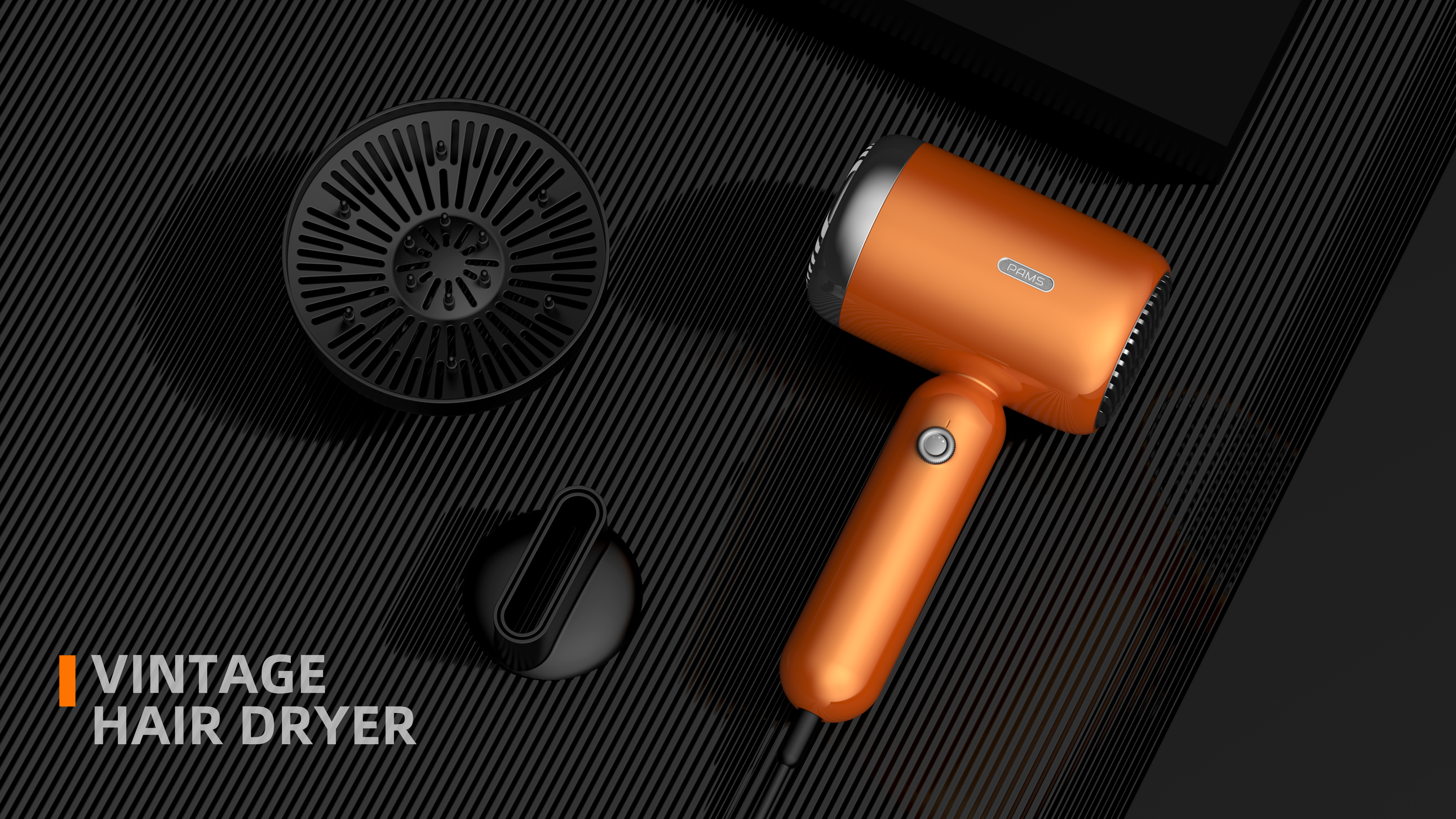 hair drier，Retro，PAMS，
