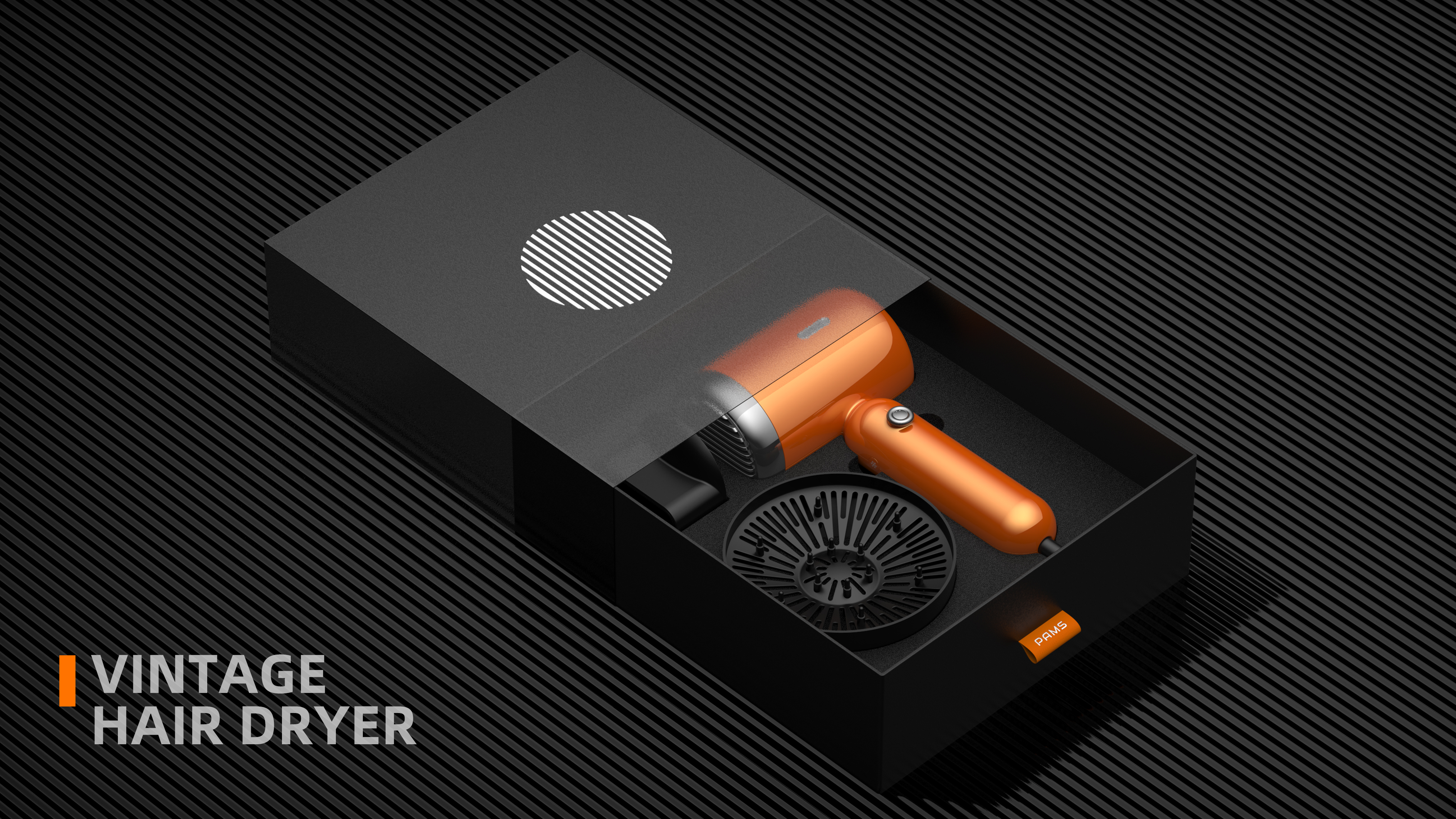 hair drier，Retro，PAMS，