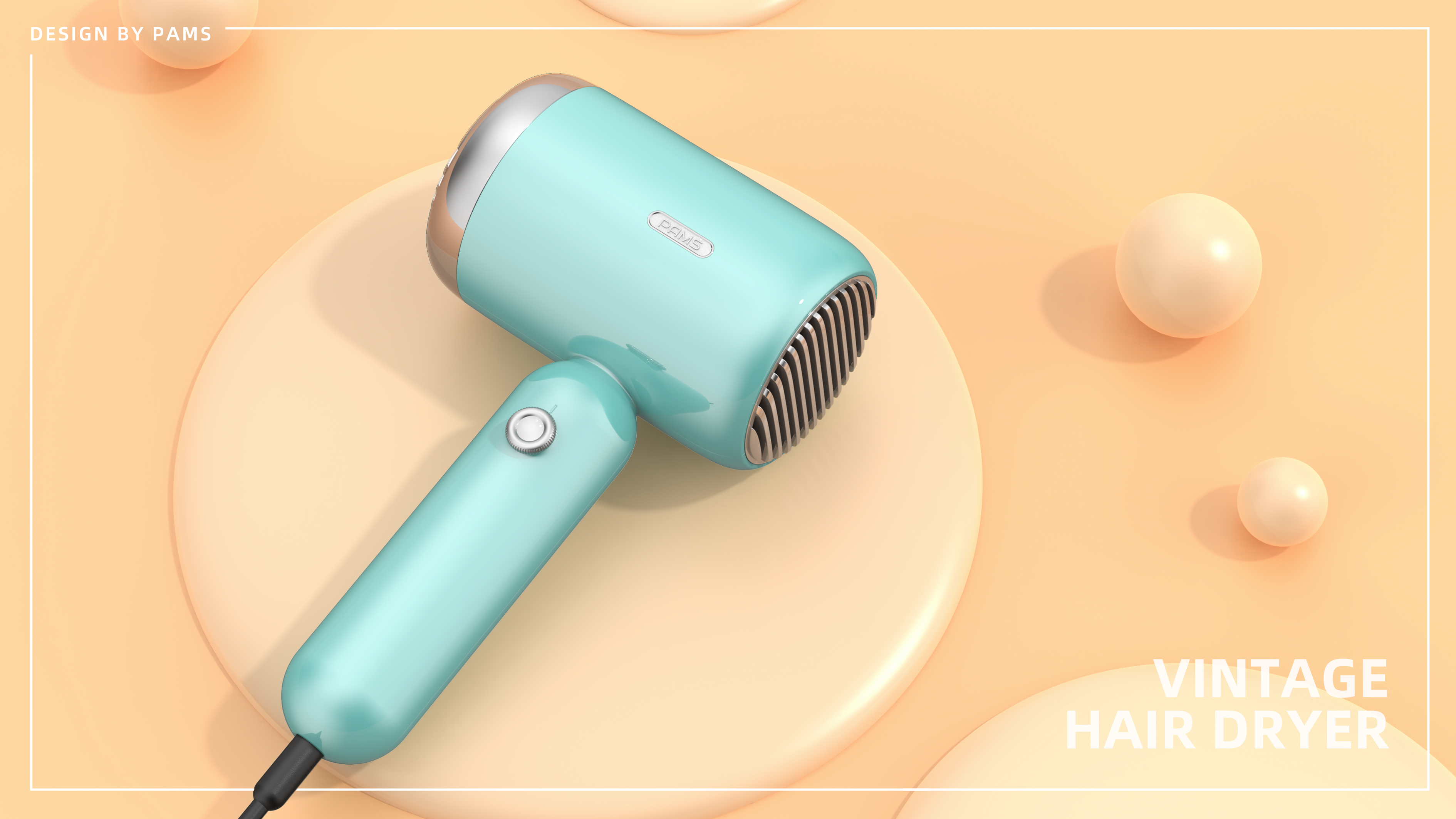 hair drier，Retro，PAMS，
