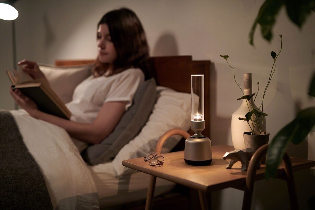 speaker，Sony，innovate，Candlestick，lighting，