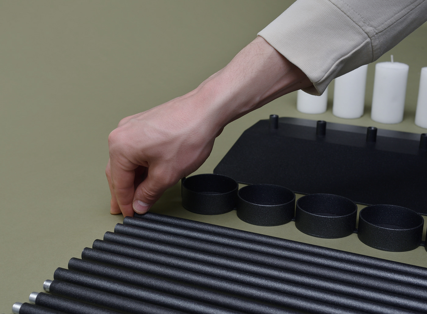 Candlestick，Judaism，removable，tradition，