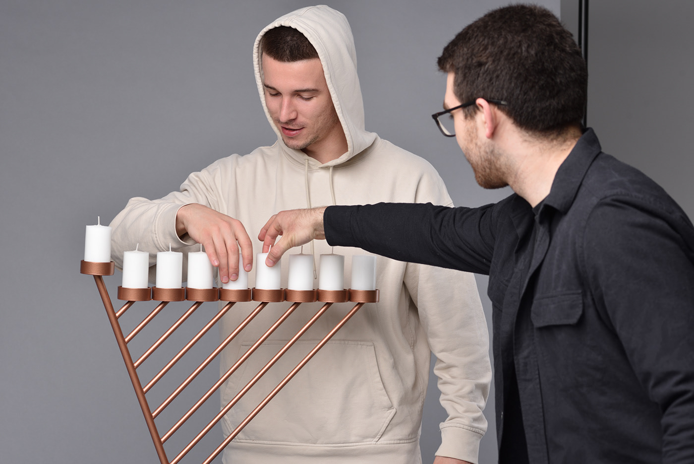 Candlestick，Judaism，removable，tradition，