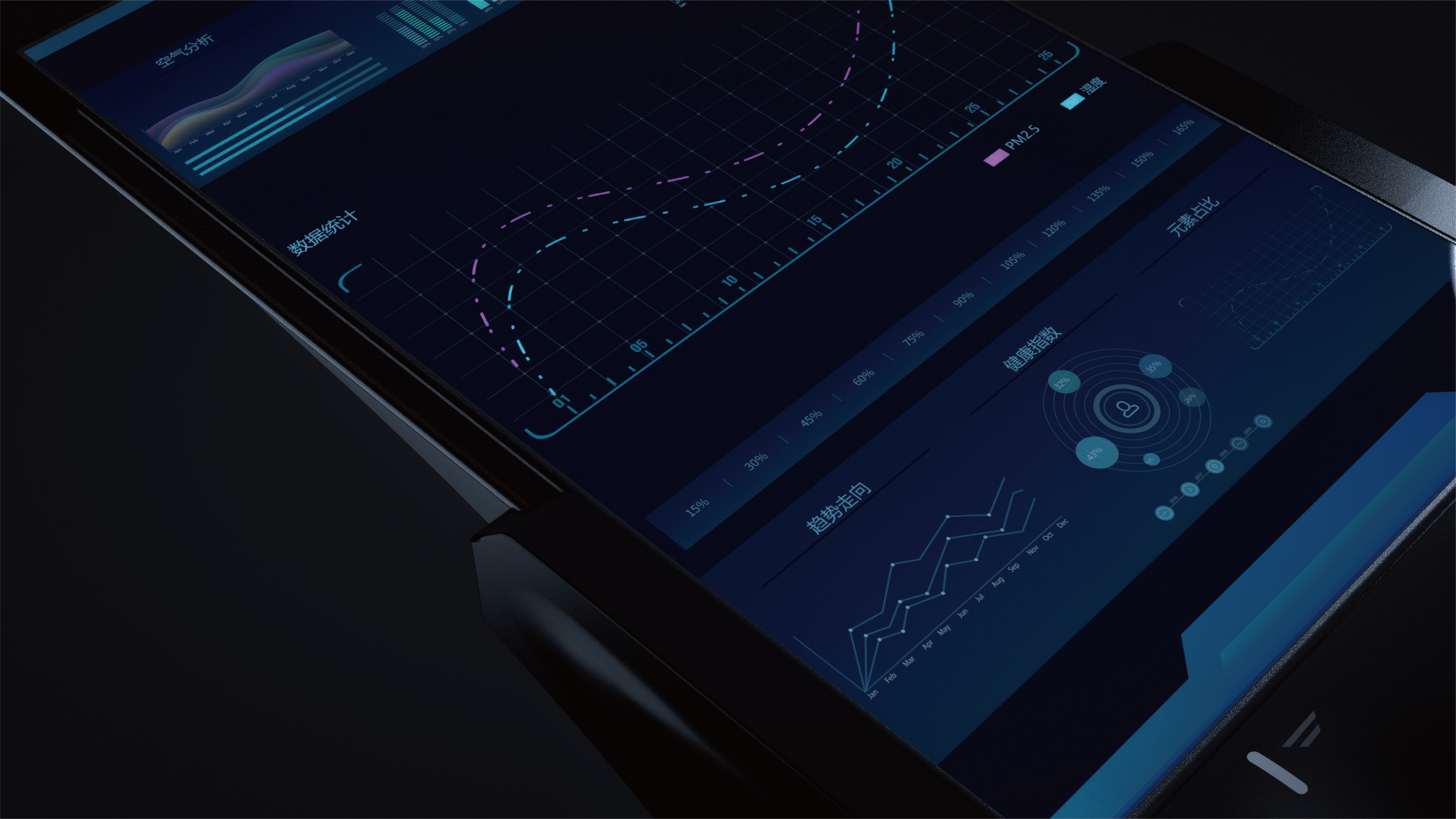 Environmental detection，conceptual design，Future workstation，Personal workstation，