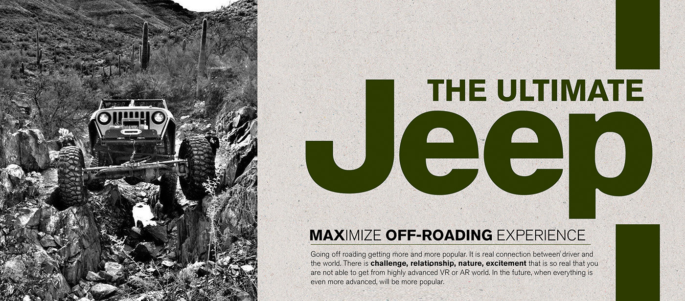 Off-road vehicle，Hand drawn，jeep，concept，