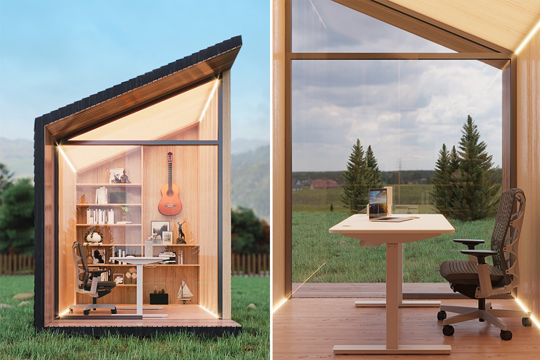 office，At home，Simplicity，wooden ，aluminium，