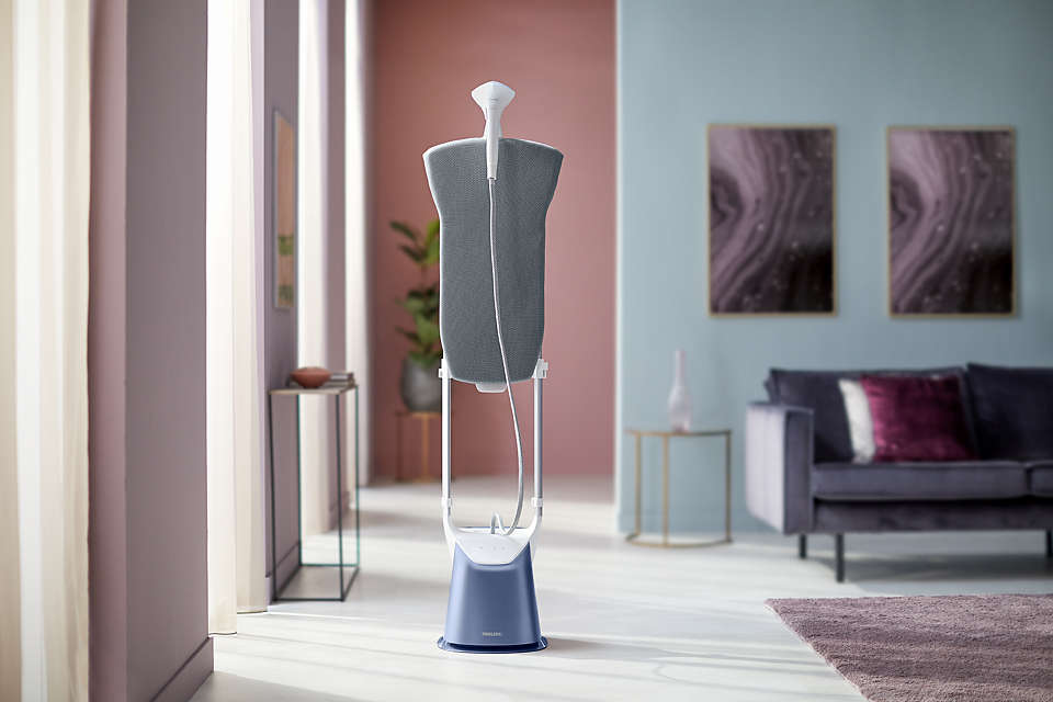 security，Steam hanging ironing machine，2020 red dot product design award，