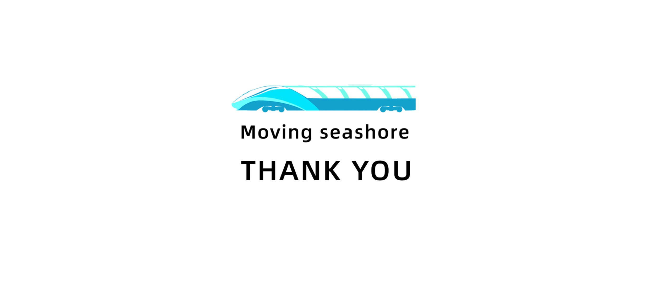 Intercity train with speed of 160 km / h，Coastal scene element extraction，Sanya，