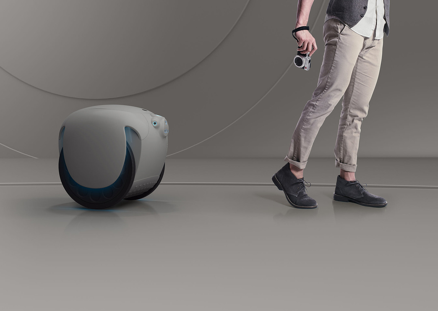 gita Robot，Cargo robot，artificial intelligence，2020 red dot product design award，