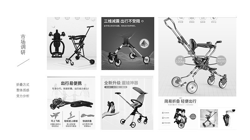 Baby stroller design，Baby stroller，Unique design，Children's car，Portable car，Baby products，Maternal and infant products，Concept Car，