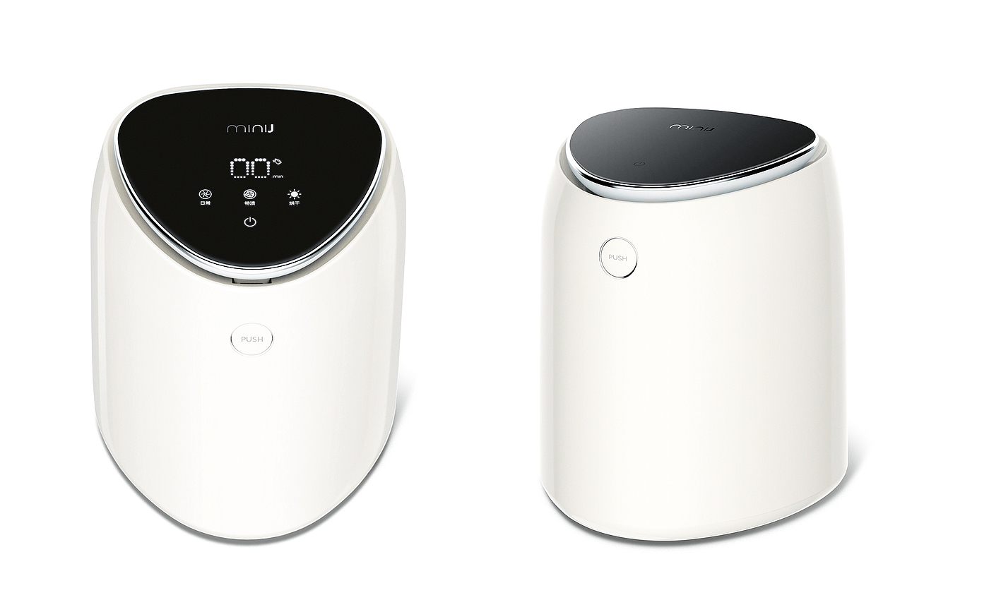 2020 red dot product design award，Underwear washing machine，white，Simplicity，