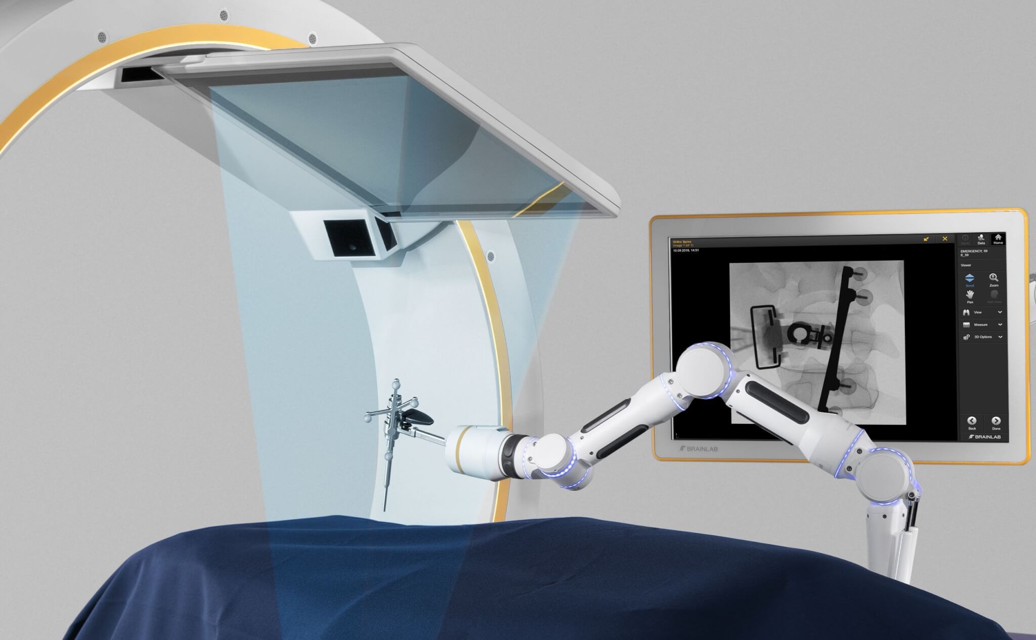 2020 red dot product design award，Loop-X™，Mobile imaging robot，Medical equipment，