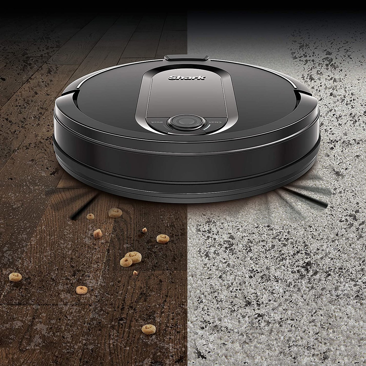 2020 red dot product design award，intelligence，Sweeping robot，black，Simplicity，