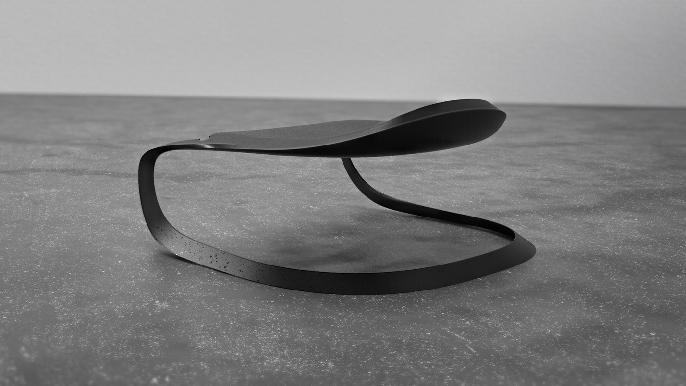 Double-Cut，chair，curve，