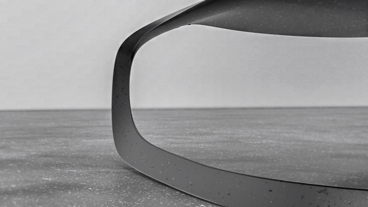 Double-Cut，chair，curve，