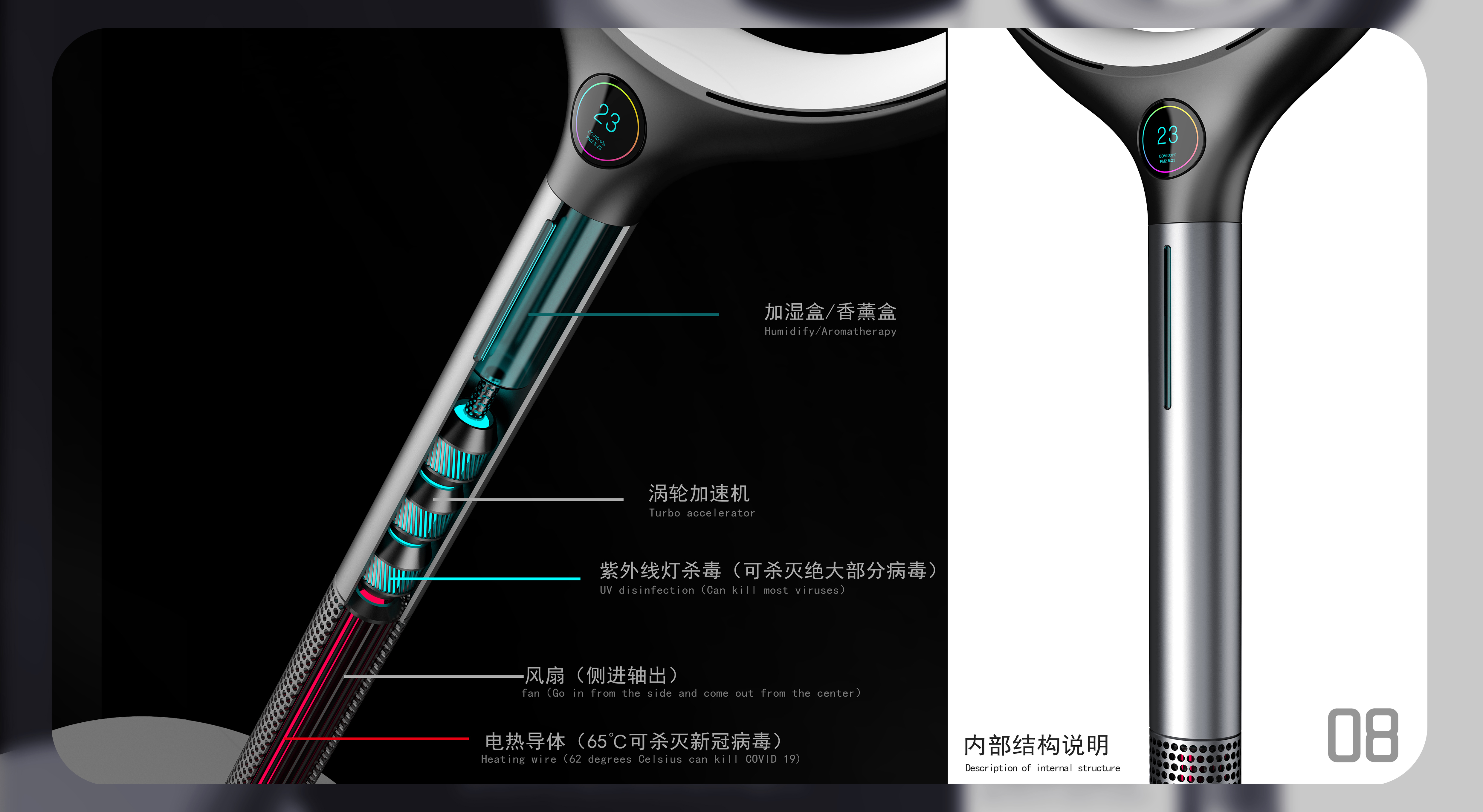 Spade design，Fan，