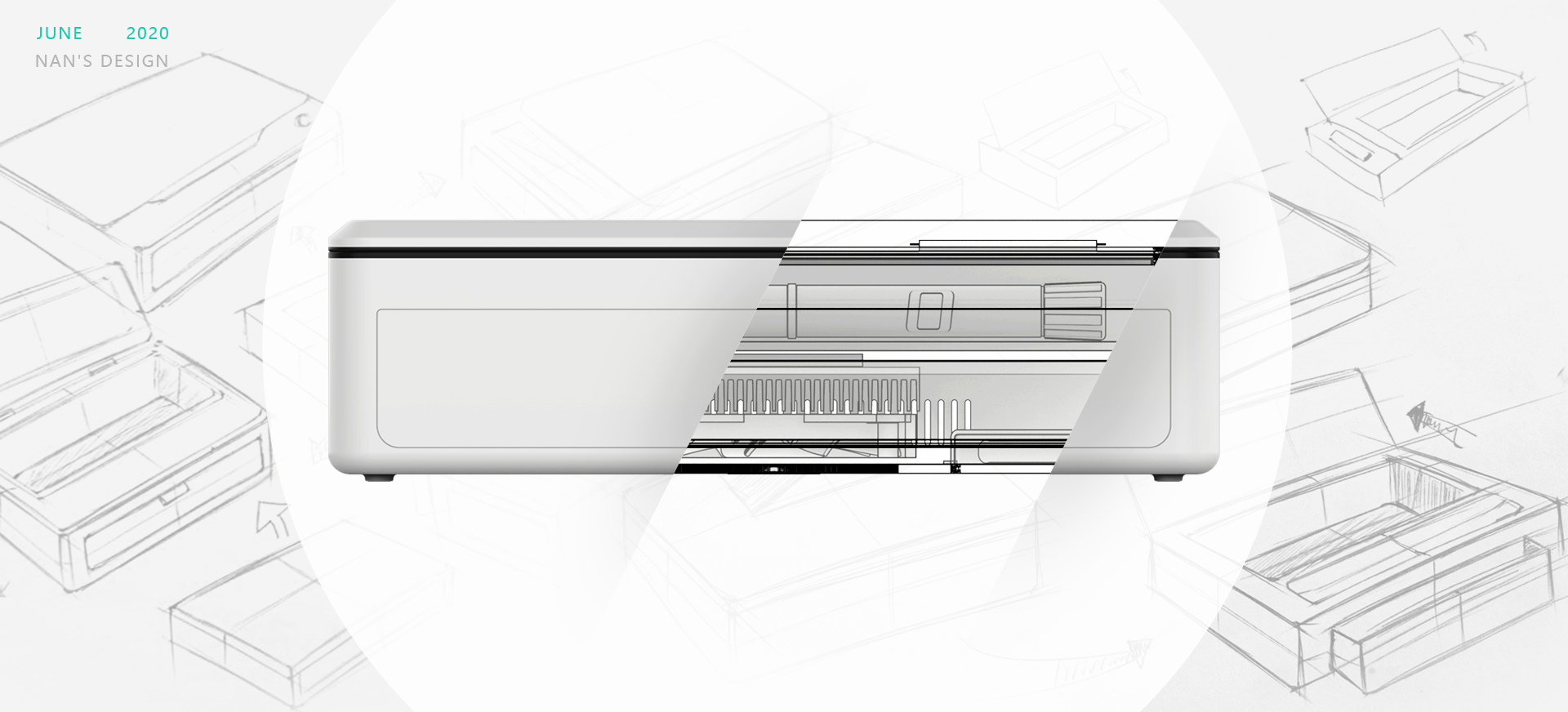 Medicine refrigerating box，Medical products，Simplicity，