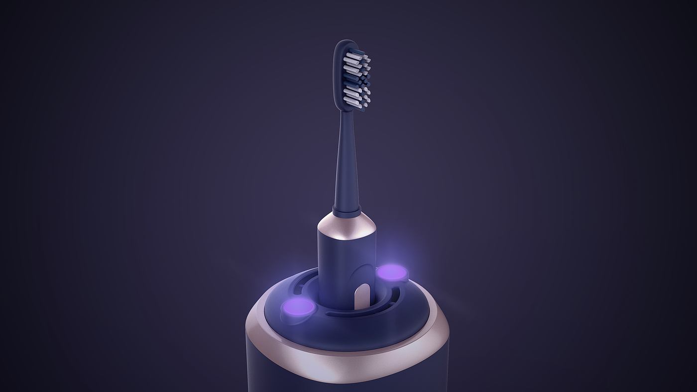 Disinfection toothbrush design，