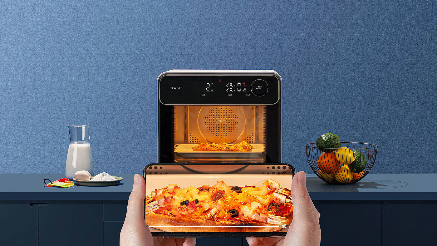 2020 red dot product design award，intelligence，oven，white，innovate，