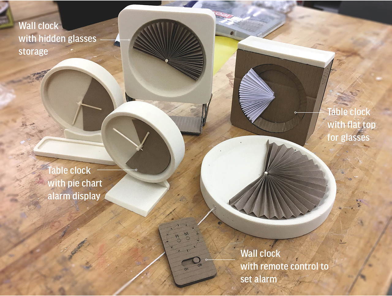 Clock，myopia，MUJI，white，