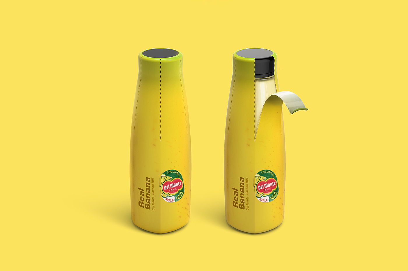 Banana milk，packing，Banana Milk，