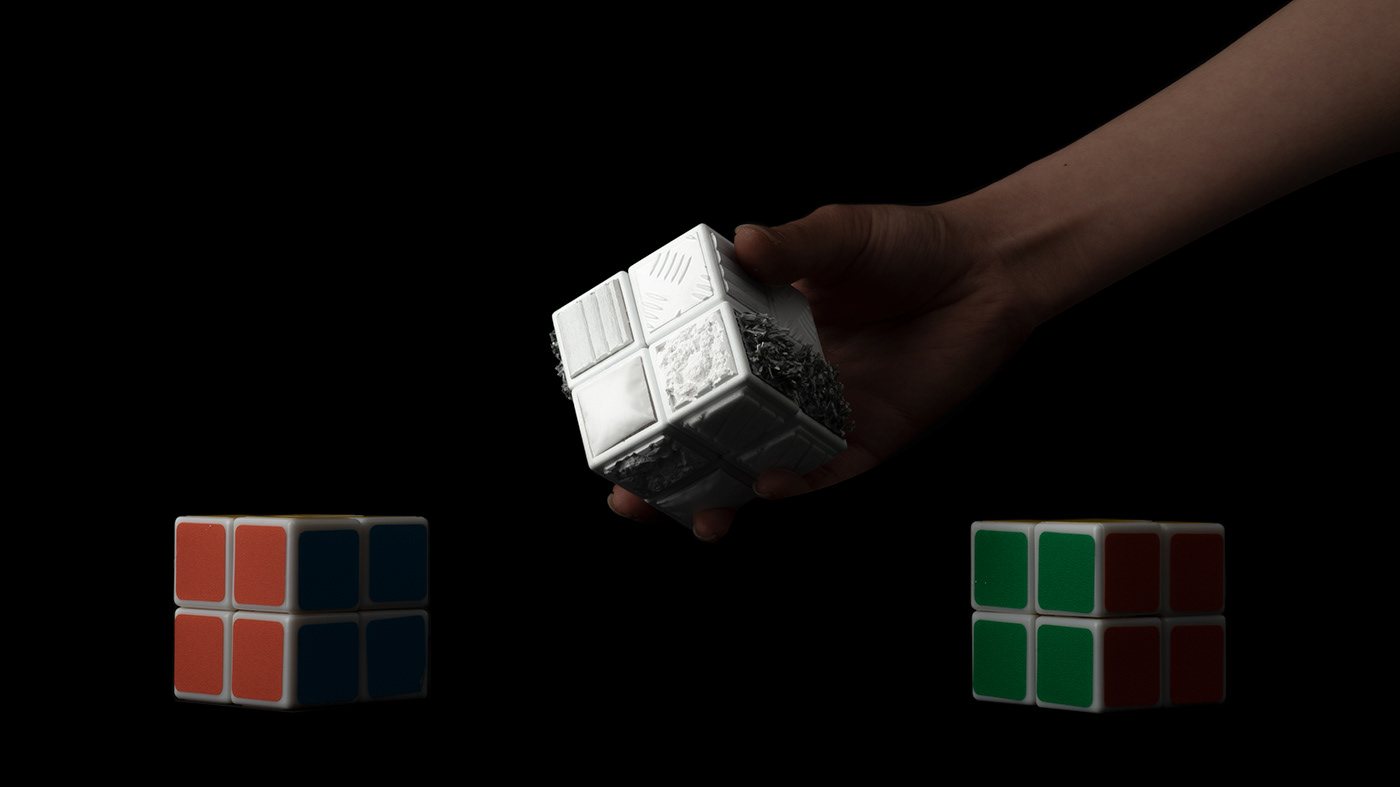 "Perception Cube"，SENSE CUBE，Tactile experience，
